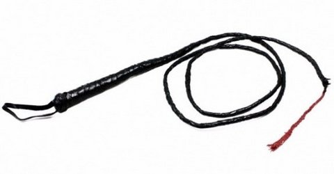 Kinky Pleasure - KP019 - Mega Horse Whipp - 220 cm - BDSM - Flogger - zweep - 1 stuk