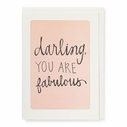 Cartes d'archiviste wenskaart - chérie tu es fabuleuse