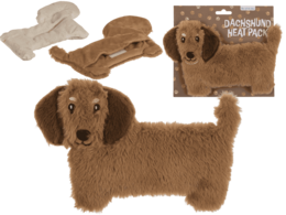 Heat pack, Dachshund, 22 x 15 cm,
