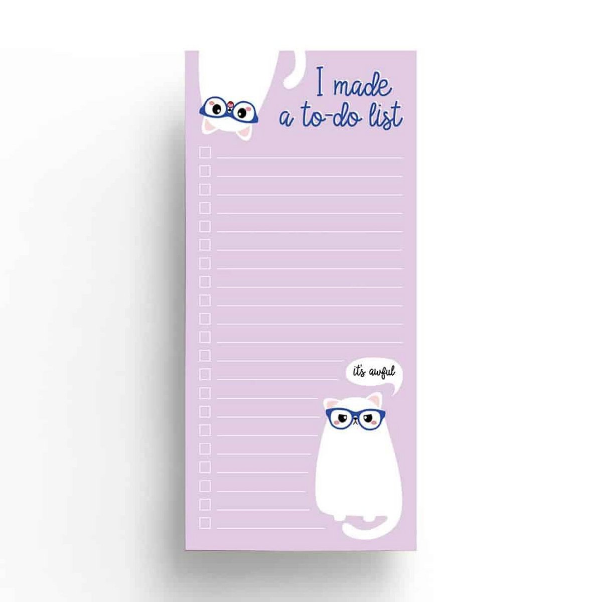 BLOCK 10x21 CM GRUMPY CAT