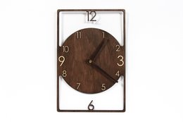 Orologio da parete, orologio da parete in legno