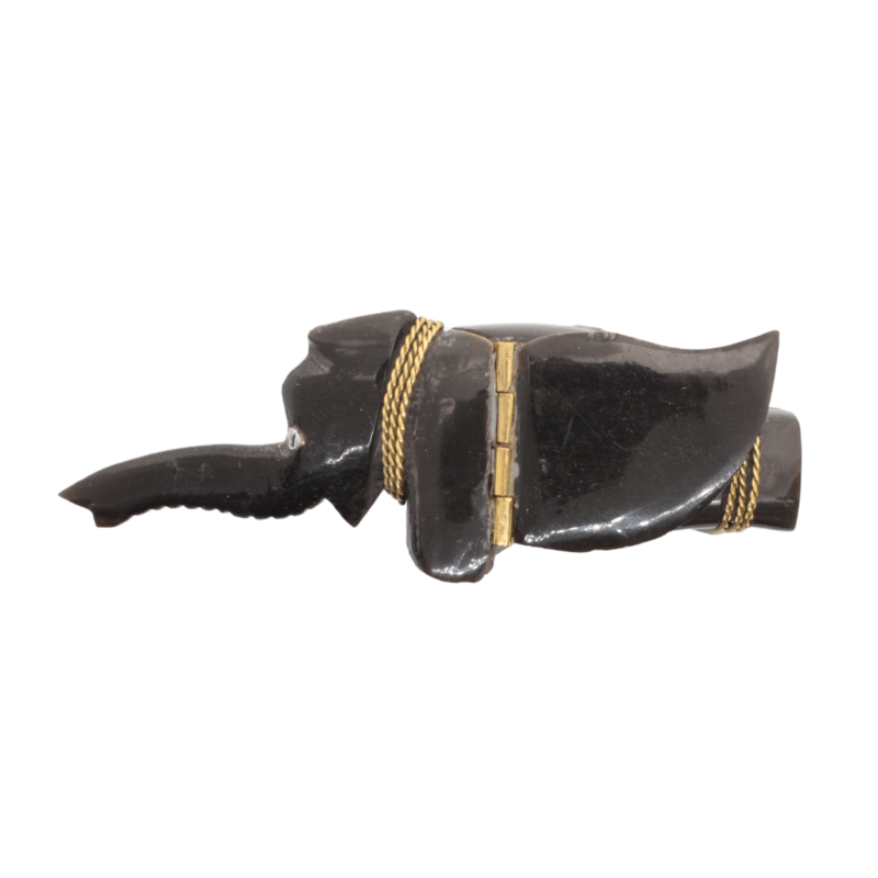 Artisanal Ox Horn Box - Big Elephant
