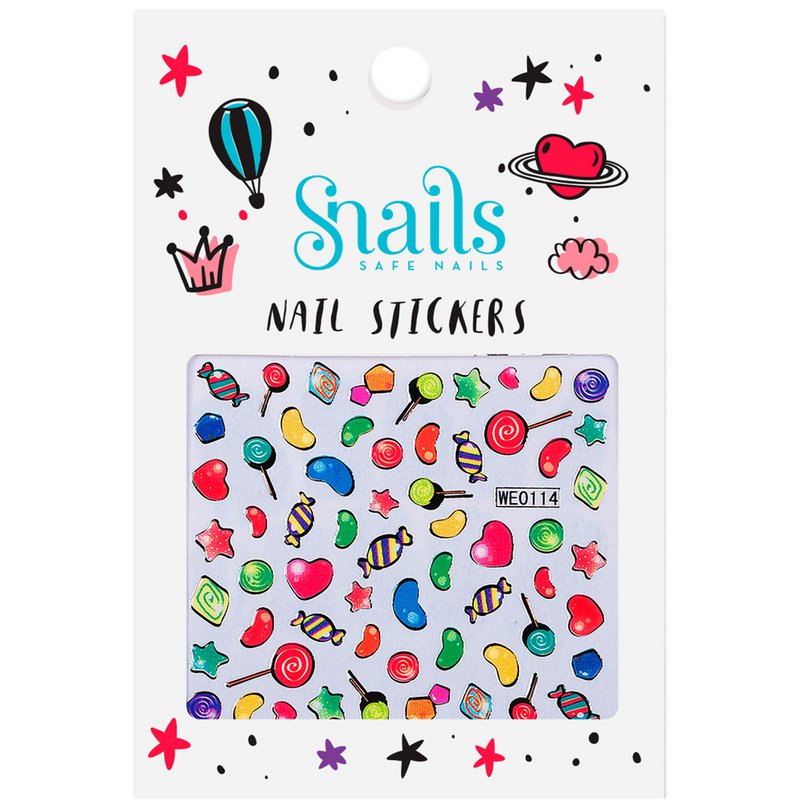 Caracoles - Pegatinas para uñas
