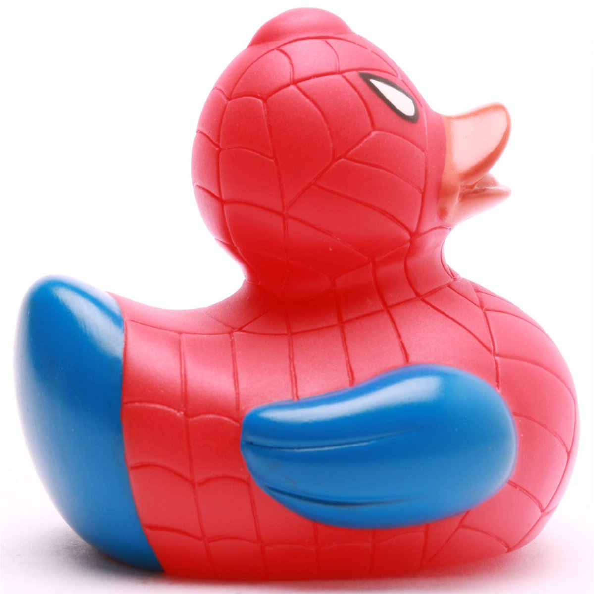 Rubber duck superhero red-blue - rubber duck