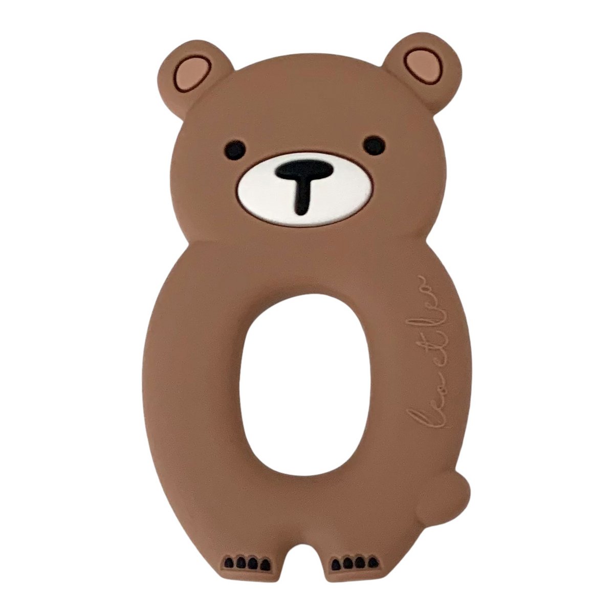 Big Bear Beißring, Leo et Lea, Montessori, Hochet de Dentition, verschiedene Farben