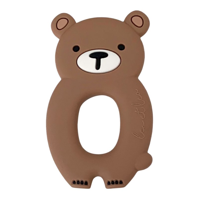 Big Bear Teether, leo et lea, Montessori, Hochet de Dentition, different colors