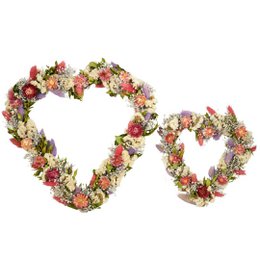 Dried Flower Wreath Heart - Wedding Bestseller
