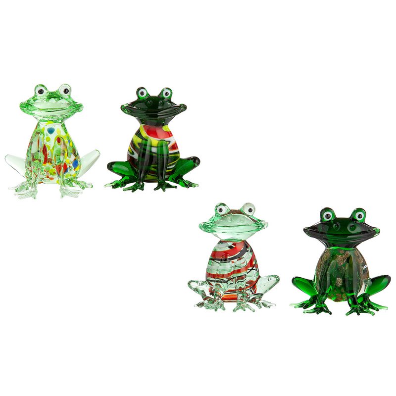 Figurfrø Jogy H.4,5 cm - 4 assorterede