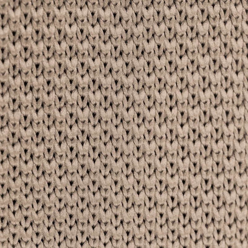 Papillon per bambini in maglia color champagne