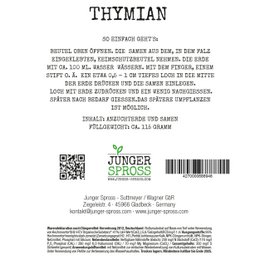 Against dreary workplaces (thyme)