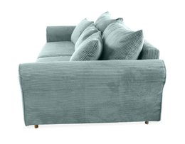 ASTRID 4-zitsbank/slaapbank Corduroy Dusty Blue afneembare en wasbare hoezen