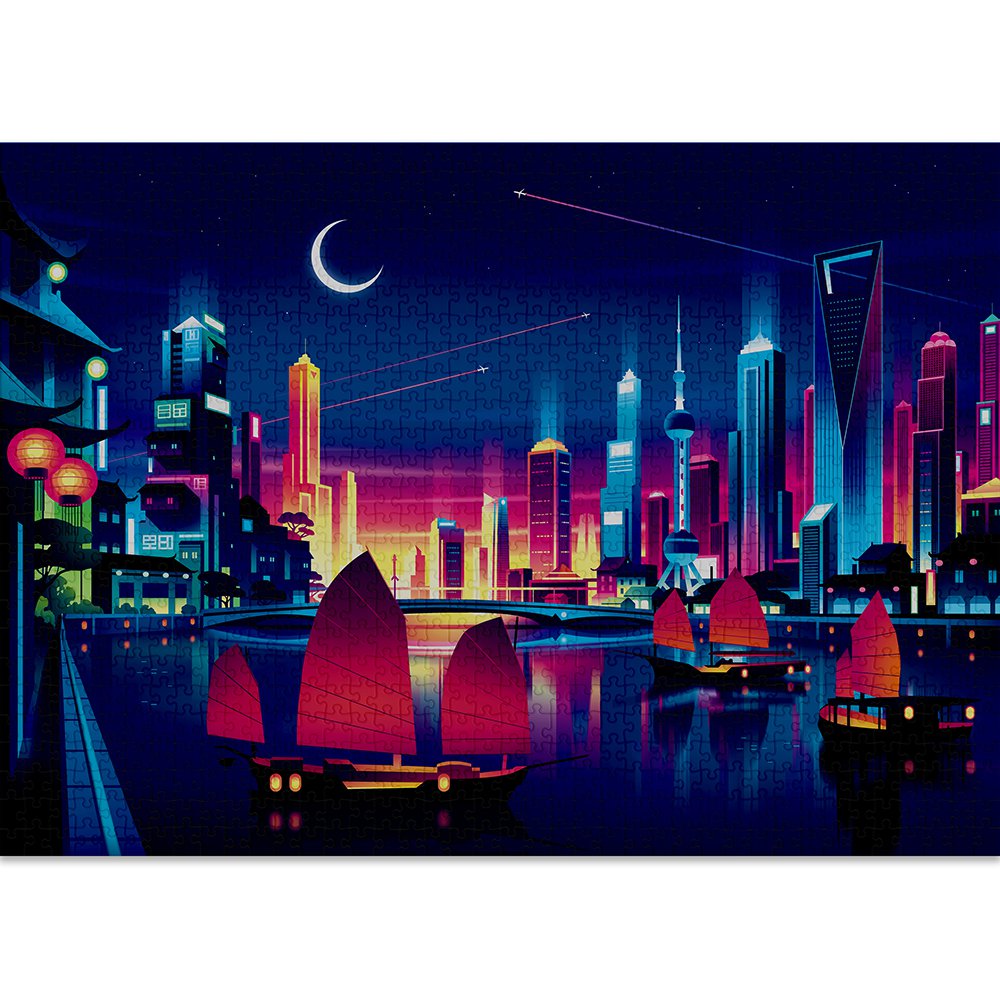 Skyline Jigsaw Puzzle (1000 pieces)