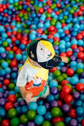 koaa – George Wutz "Playground" – Polo Cap multiplo Taglia: 1-3 anni