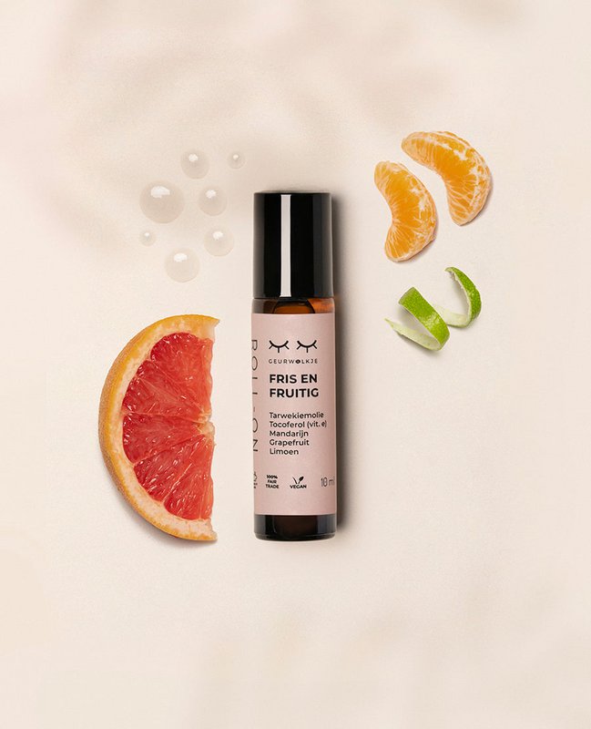 Frisch und fruchtig - natürliche Parfümwalze mit ätherischem Öl (10 ml) - Listenpreis € 9,95 €
