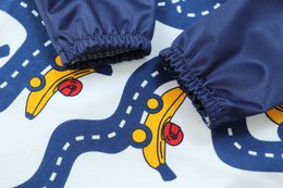Ærmet hagesmæk Racing Bananas - baby/småbørns hagesmæk