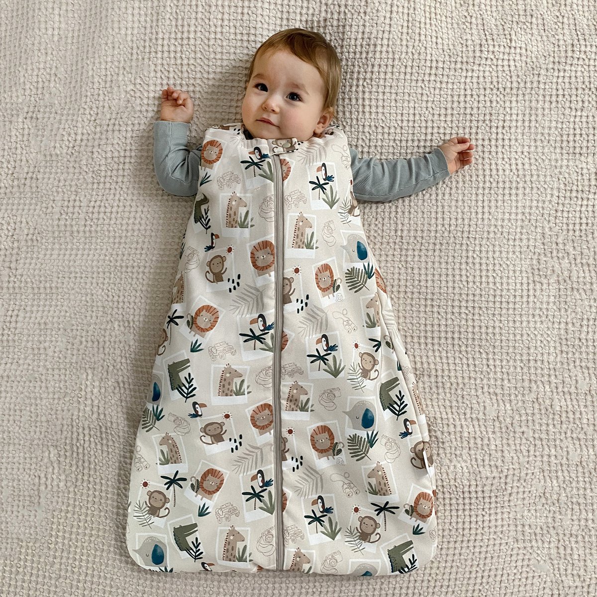 Midweight bamboo sleeping bag 1,5 TOG - Fawns