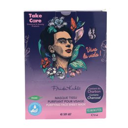 Frida Kahlo - Charcoal Sheet Mask for Face - 25 ml