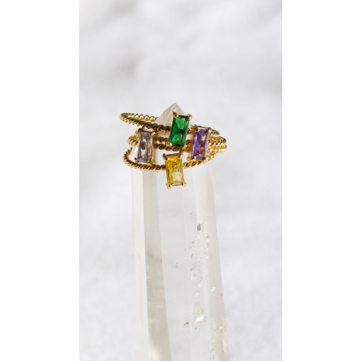 Corse - Dainty Zirconia flettede stableringe