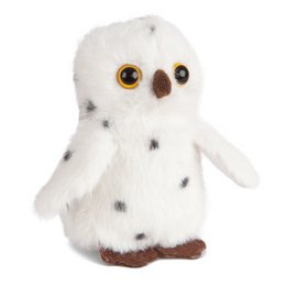 Peluche hibou des neiges Living Nature Mini Buddies