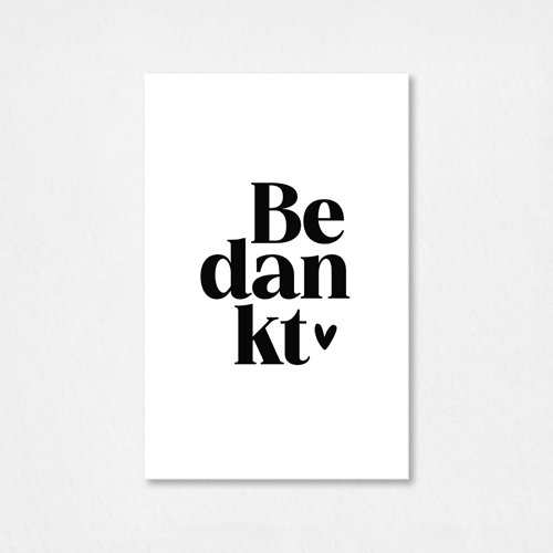 Mini card | Thank you
