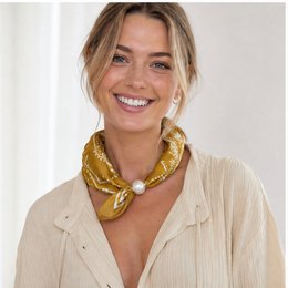 HS Pearl Scarf Dot Print - Multiple Colors