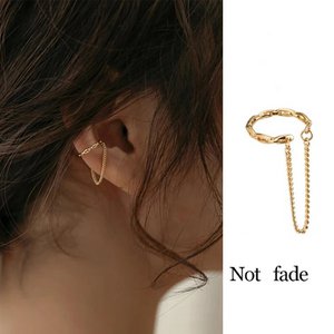 1 Pc 2025 Mode Minimalistische Geen Piercing Oor Manchet Oorbellen voor Vrouw Nep Piercing Oor Manchet Clip Oorbellen voor Vrouwen manchetten Sieraden