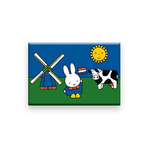 Miffy Kühlschrankmagnet Weißblechwiese