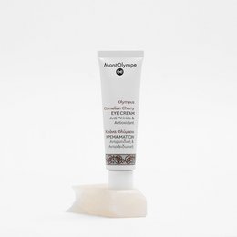 Olympus Cornelian Cherry Eye Cream is a nourishing eye cream that helps reduce the appearance of fine lines and wrinkles around the eyes. Formulated with natural ingredients like cornelian cherry extract, this eye cream hydrates and smooths the delicate eye area.