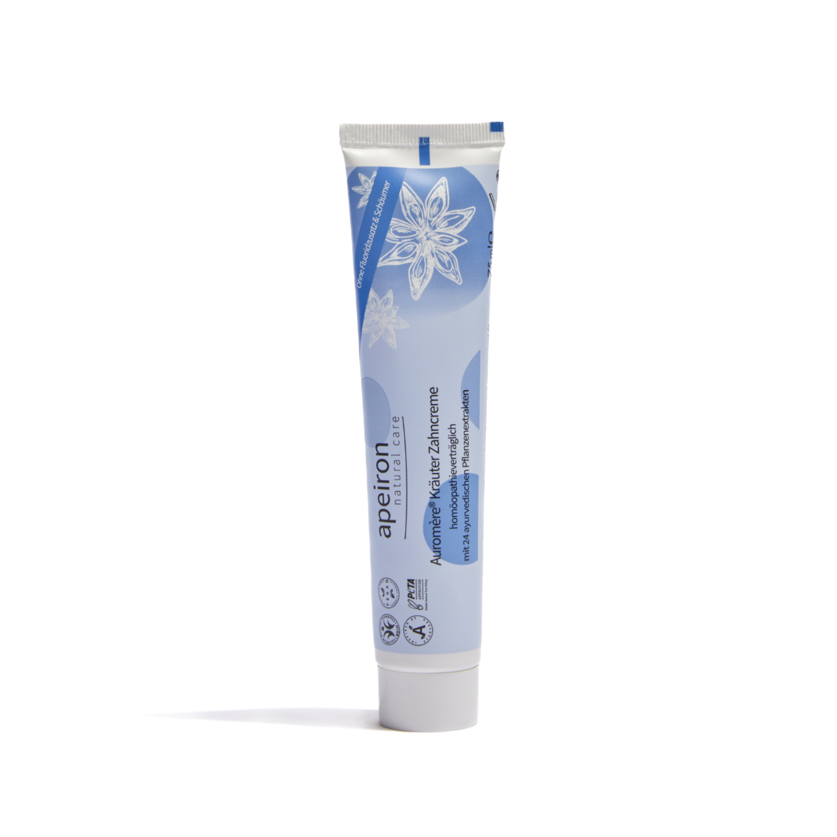 Auromère Kräuter-Zahncreme Homöopathie 75ml -minzfrei