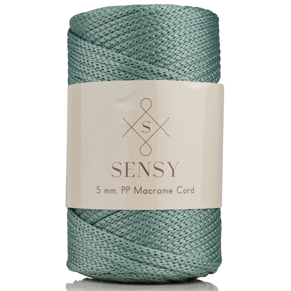 Cordoncino macramè Sensy Premium da 5 mm - 104 iarde, 100% poliestere