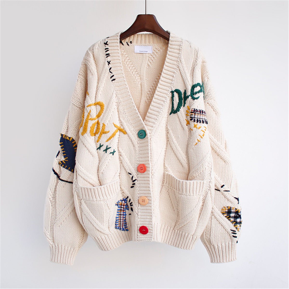 Cardigan sweater damejakke