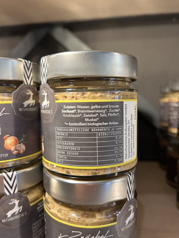 Nature Boy Onion-Garlic Mustard organic