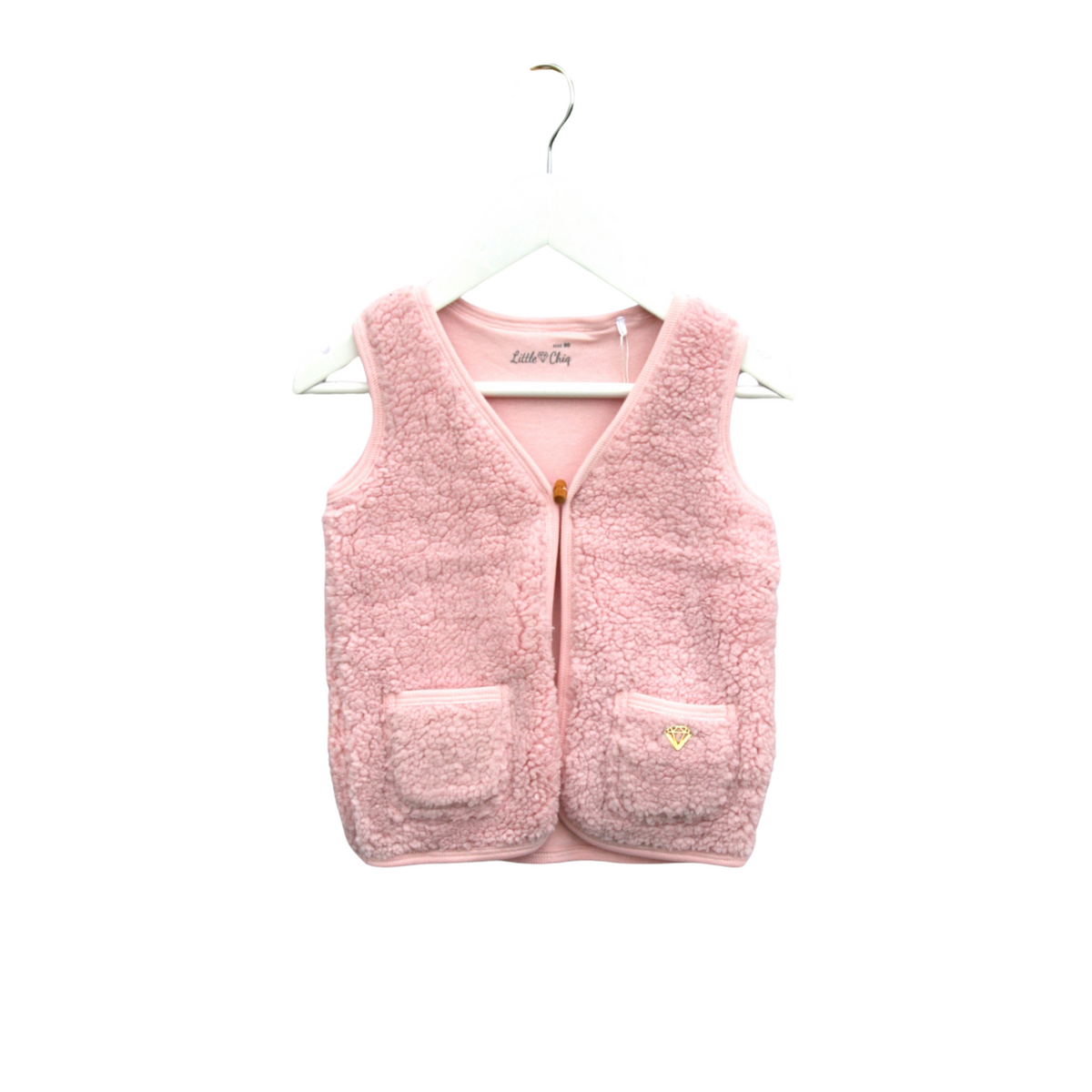 Little Chiq Baby Soft Teddy Gilet – High Quality Fleece – Exclusive Baby Fashion