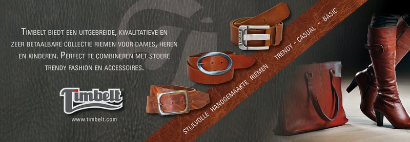 Timbelt Ledergürtel 421 Grau