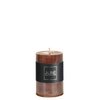 J-Line cilinderkaars - bruin - small - 18U
