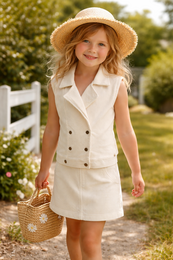 Funkle Girls Rib rok beżowy