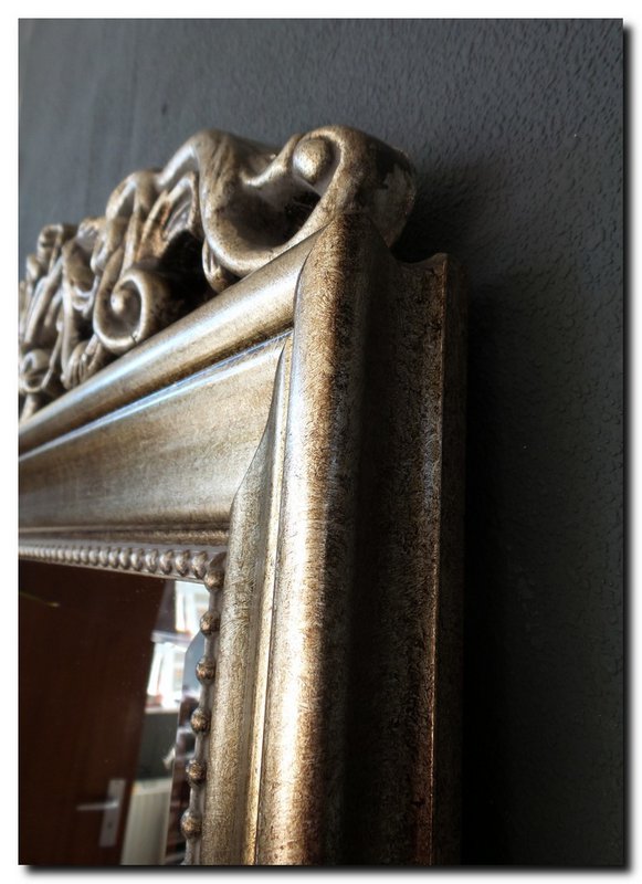 Specchio Rufino Bronzo Argento Antico