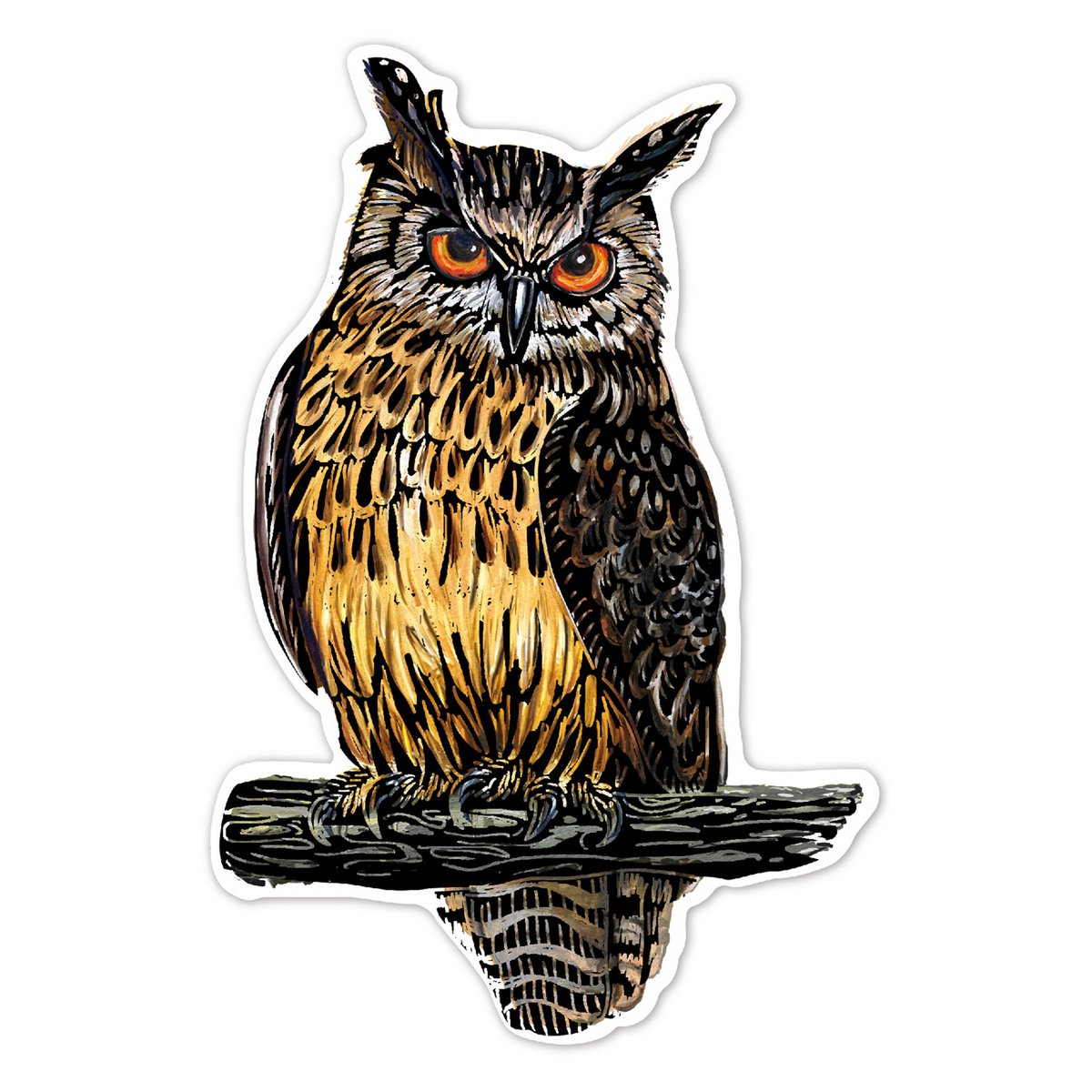 Scratch Stickers - Vogels