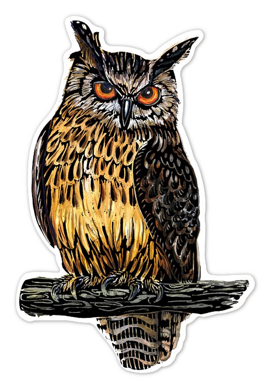 Scratch Stickers - Vogels