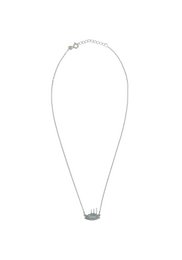 Spiri Eye Necklace Blue Magic Silver