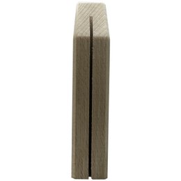 Photo stand / Card stand house beech wood 12 x 7.5 x 2 cm - Amsterdam 845
