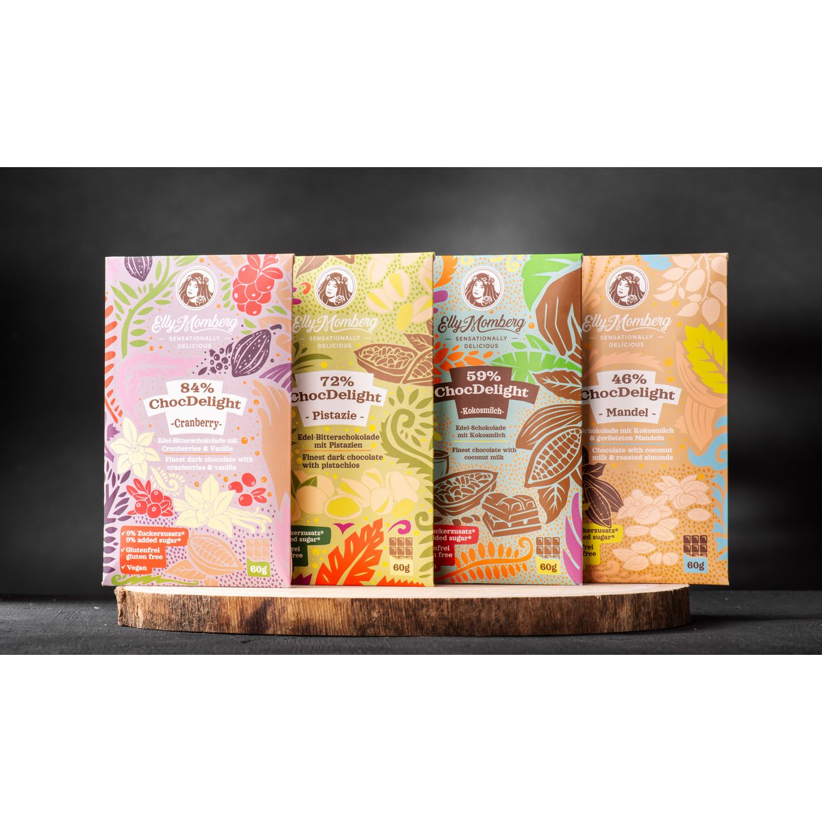 ChocDelight 72% z pistacjami | 60g