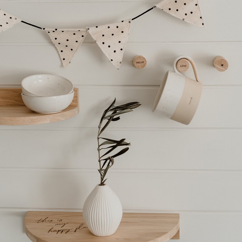 Wandhaken Hello Love im 3er Set (VE = 6 Sets)