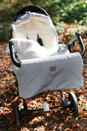 manguito de terciopelo impermeable (calentador de manos) - peluche, accesorios de cochecito de invierno