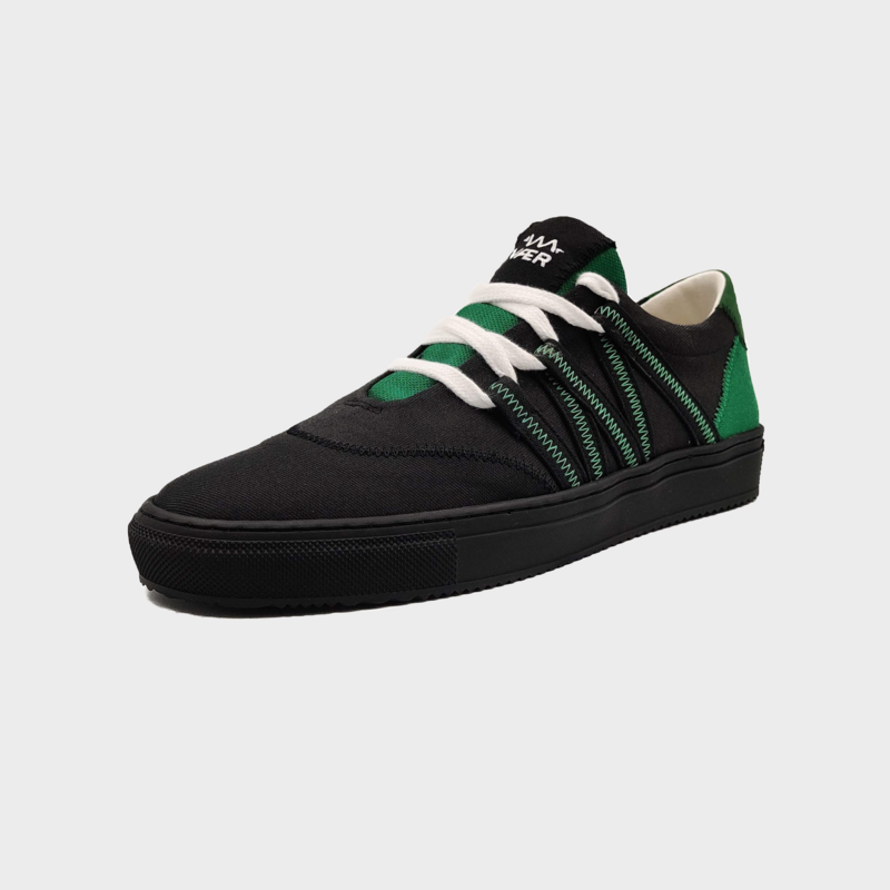 Zapatos unisex Phoenix verde/negro