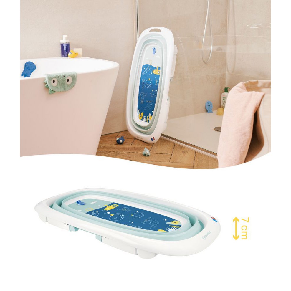 Faltbare Badewanne