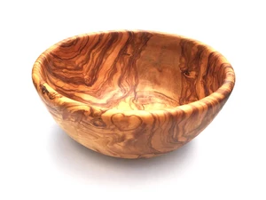 Round bowl Ø 20 salad bowl made of olive wood