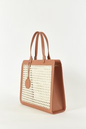CORAL CHAÎSE CARRÉ HANDBAG