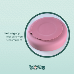 Baby plate with suction cup – Serene