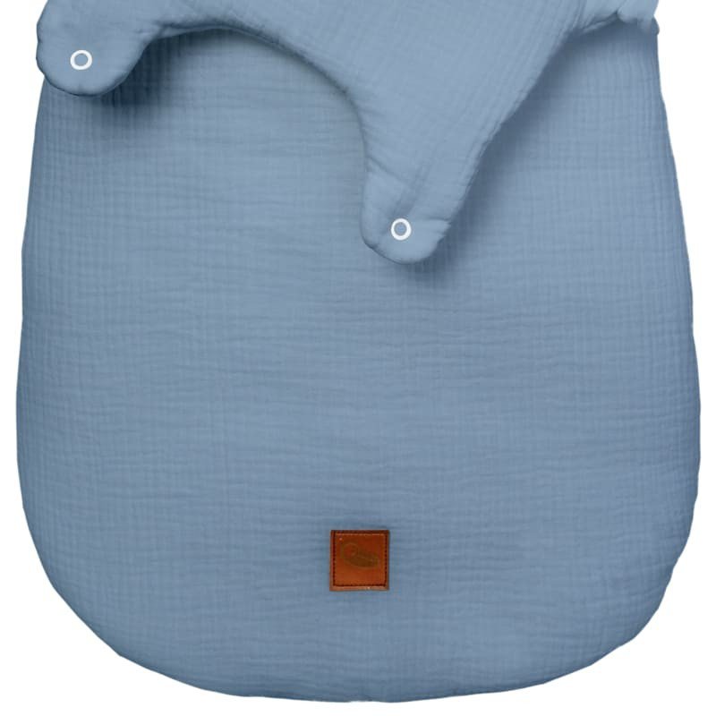 SAC DE NOUS NOUS EN MOUSSELINE BIO TOG Bleu Bébé M